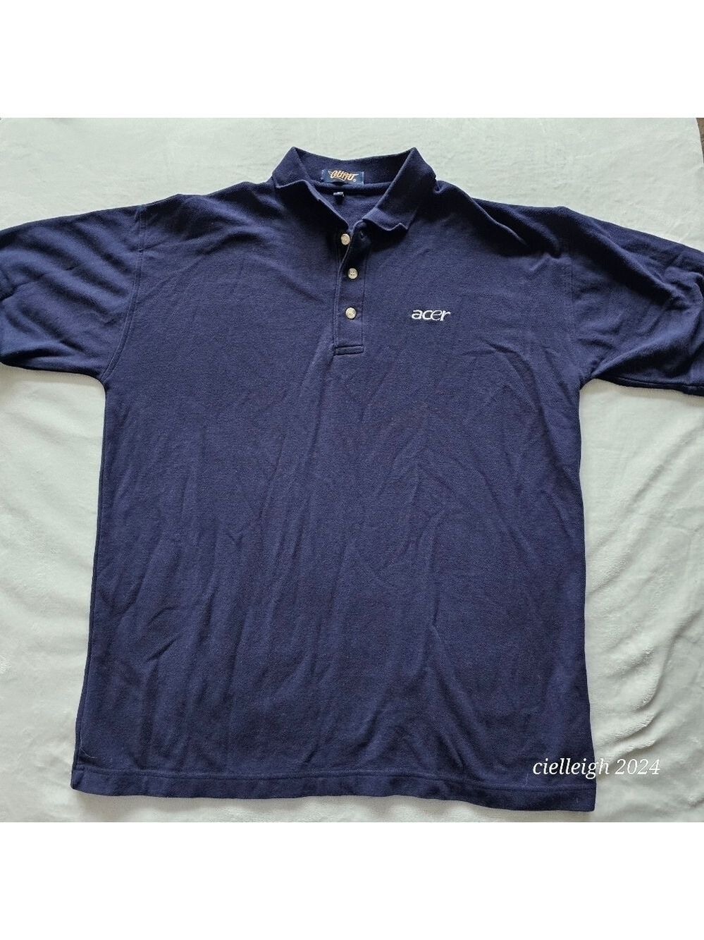 *4 for $25* Acer Mens Navy Polo Shirt